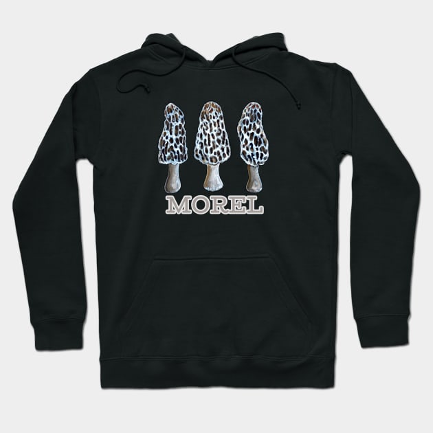 Morel Mushroom Lover Hoodie by ArtisticEnvironments